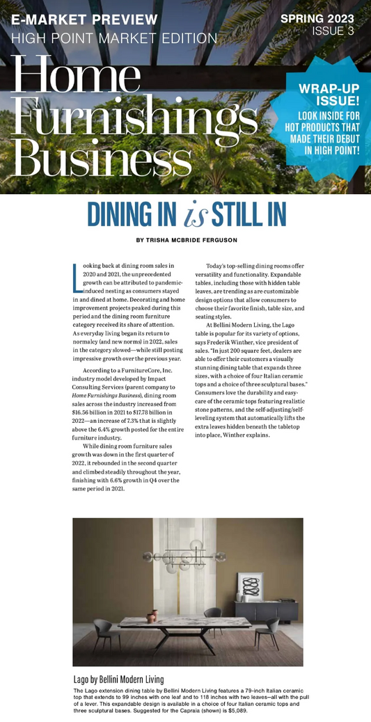 Dining In is Still In