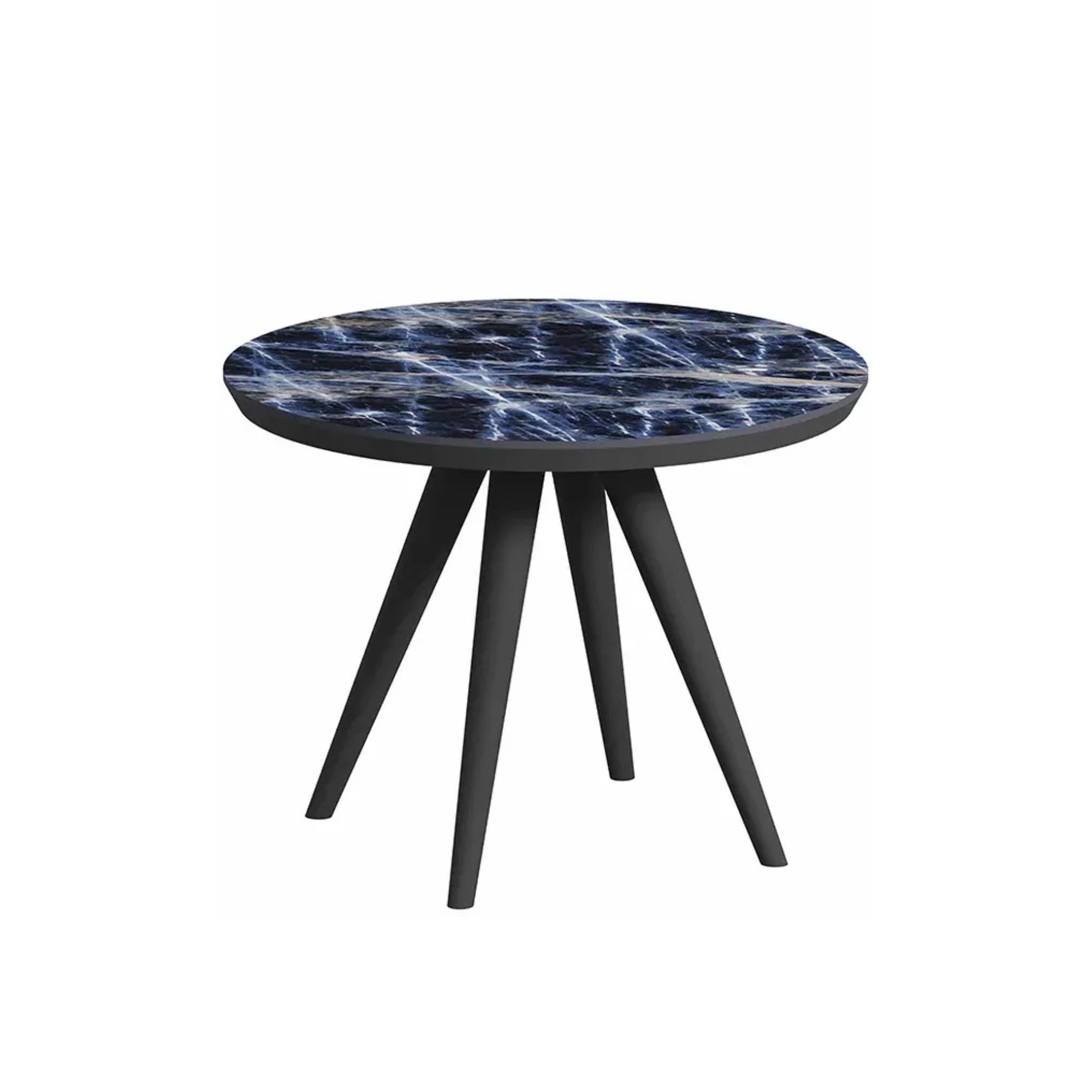 Francesca End Table Small Sodalite Blue