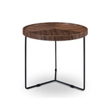 Abby End Table - Large Walnut