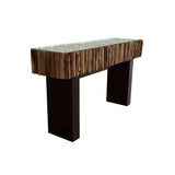 Safari Console Table Natural Wood