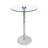 Dorsa Bar Table Glass