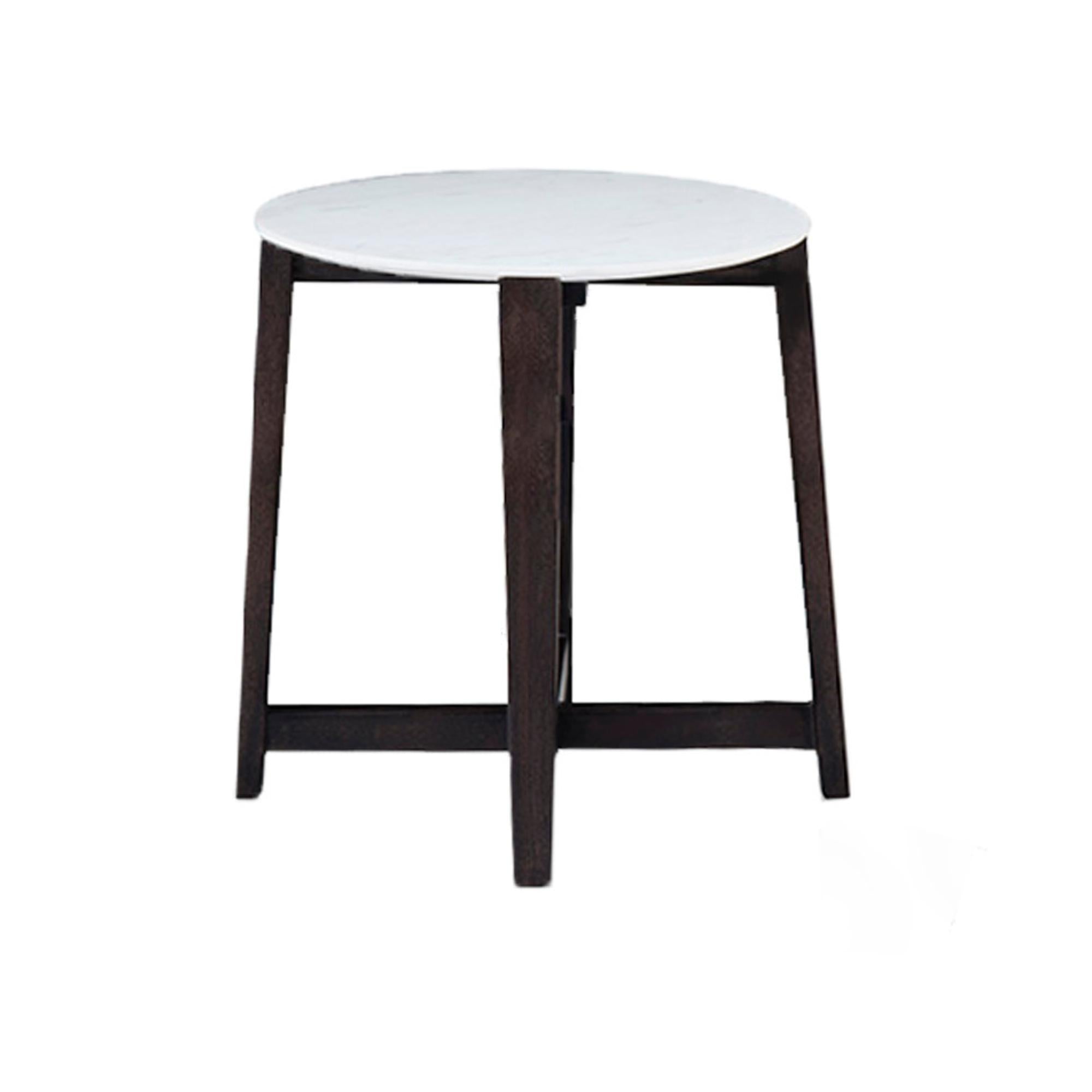 Nina End Table Large Marble