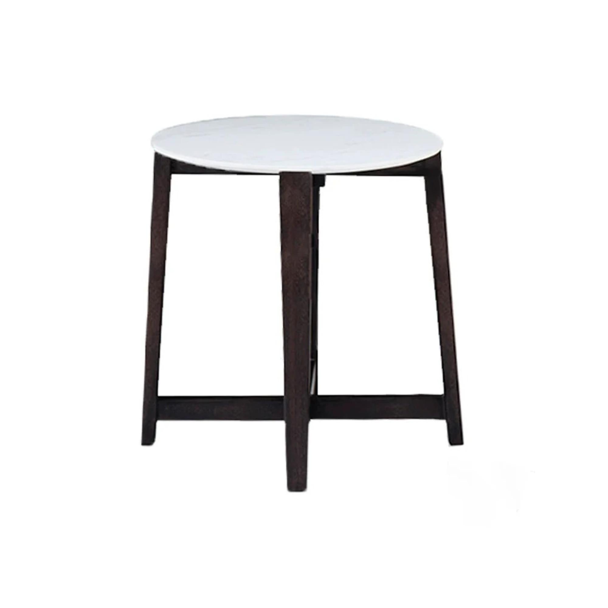 Nina End Table Small Marble