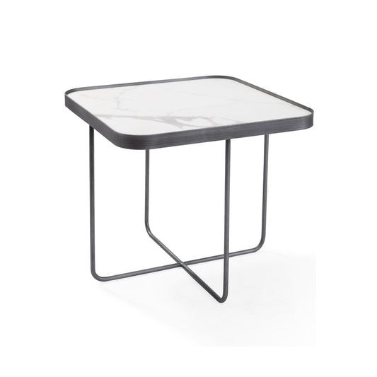 Anna End Table - Small Calcatta