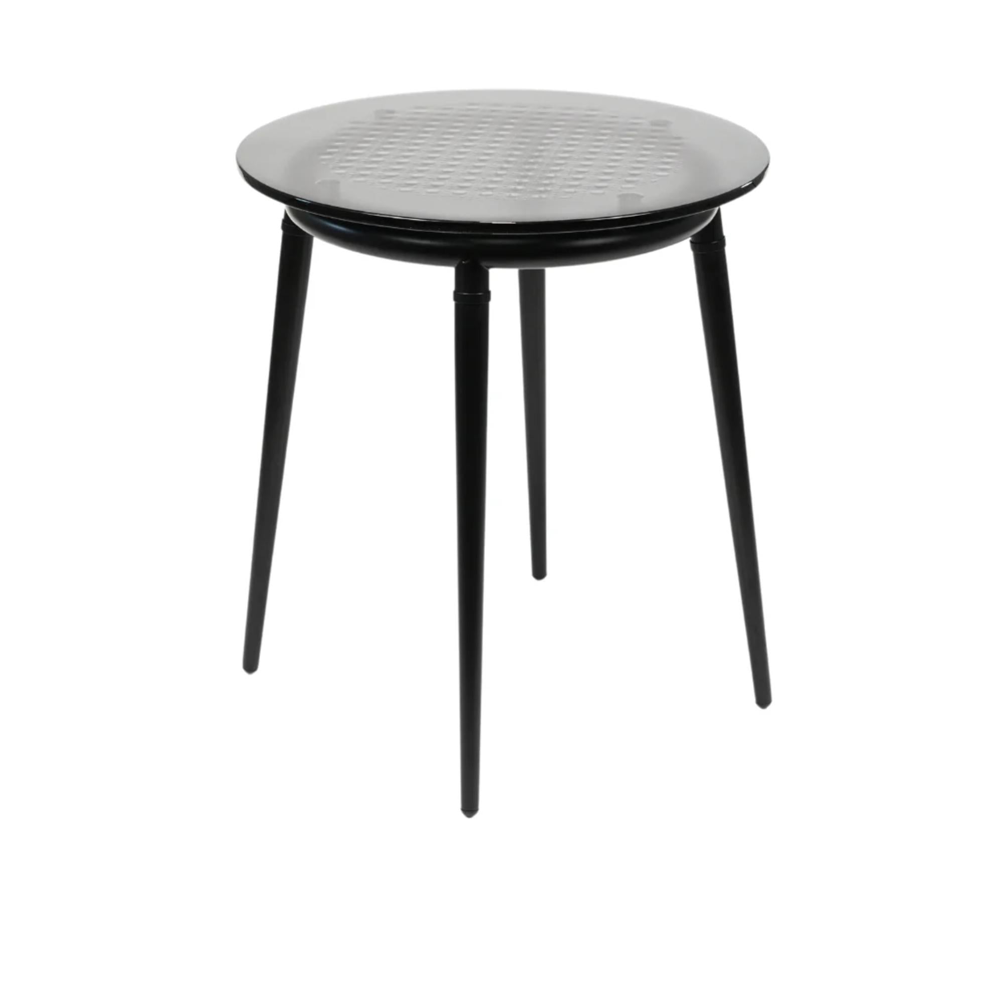 Perry End Table Tall Blue