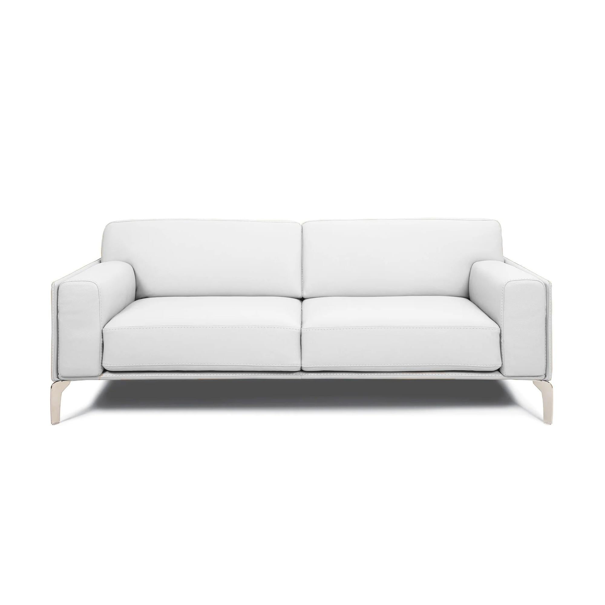 Alessia Loveseat White