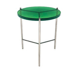Bolt Glass End Table 24"