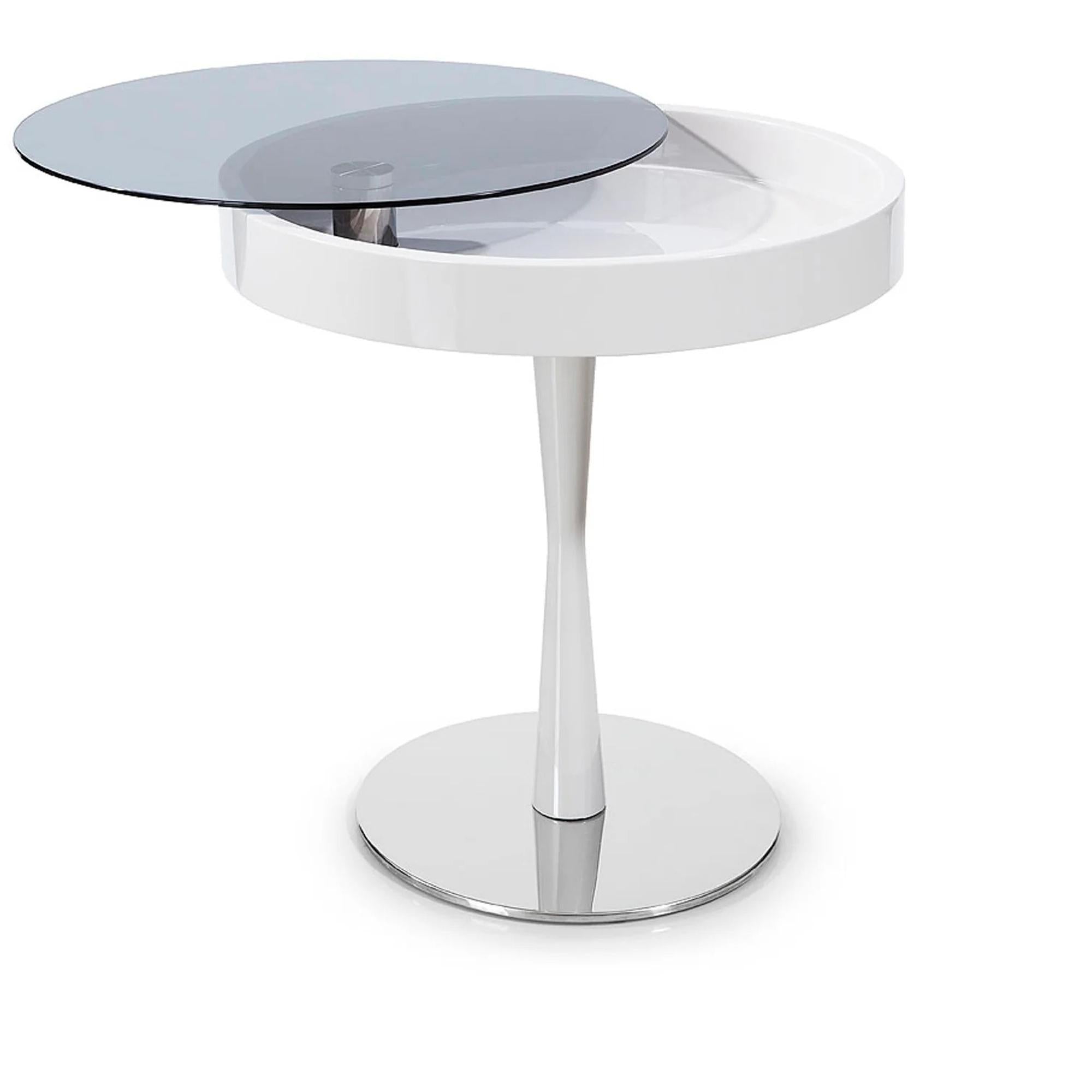 Lily End Table GRAY