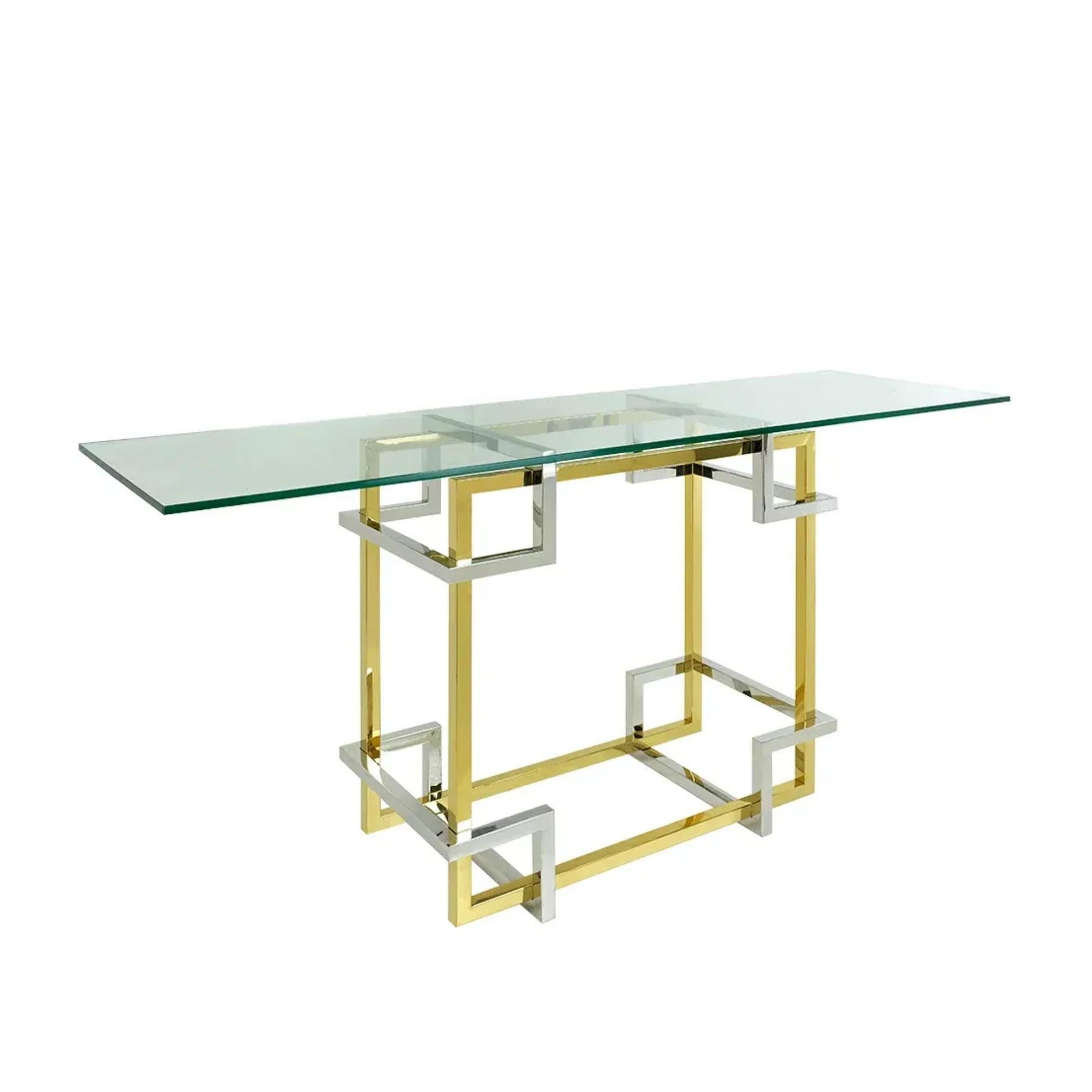 Element Console Table Glass