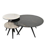 Table basse Francesca Sodalite Bleu