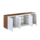 Michele TV Stand WAL WHT
