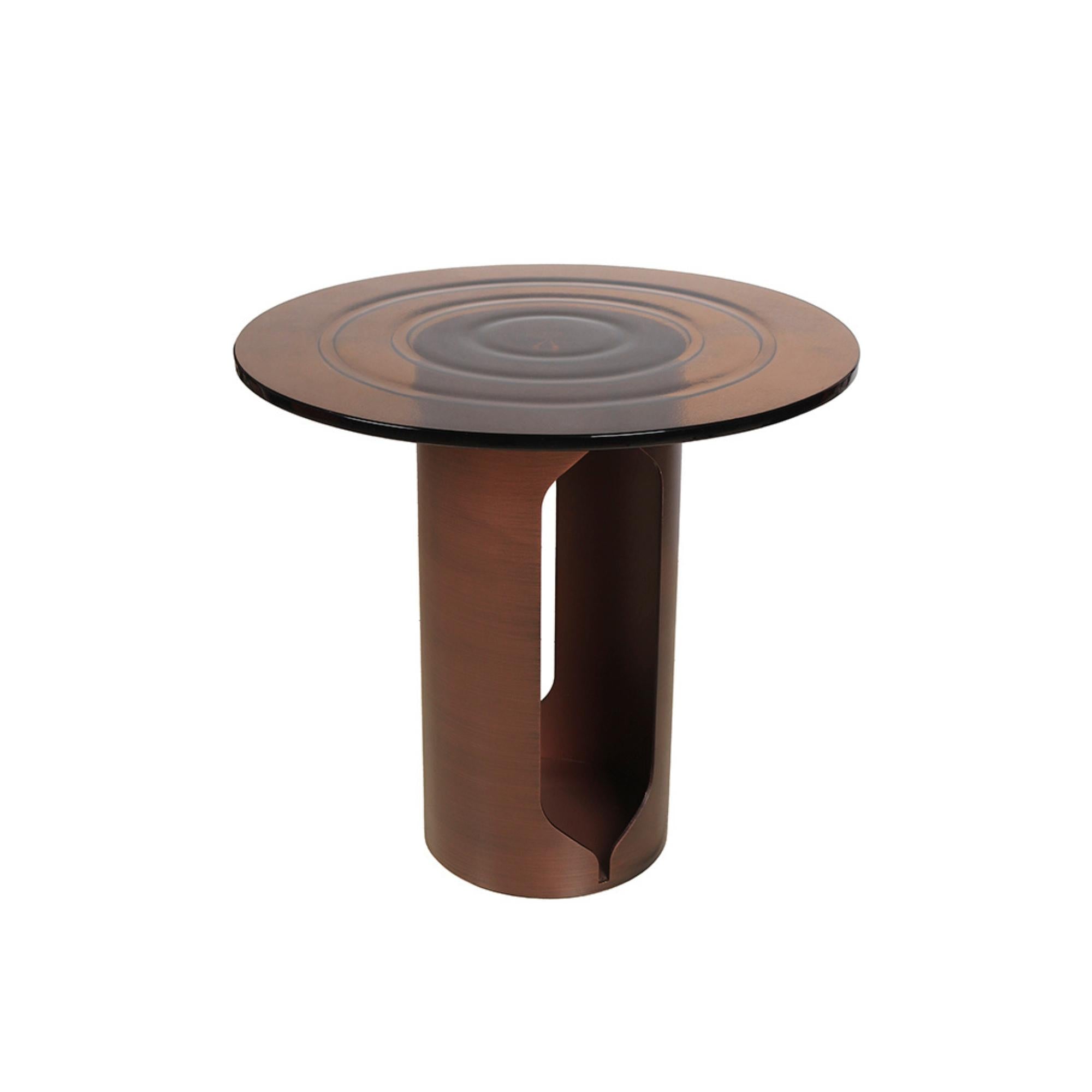 Erin End Table Bronze
