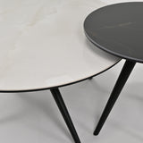 Table basse Francesca Sodalite Bleu