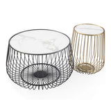 Elena End table White