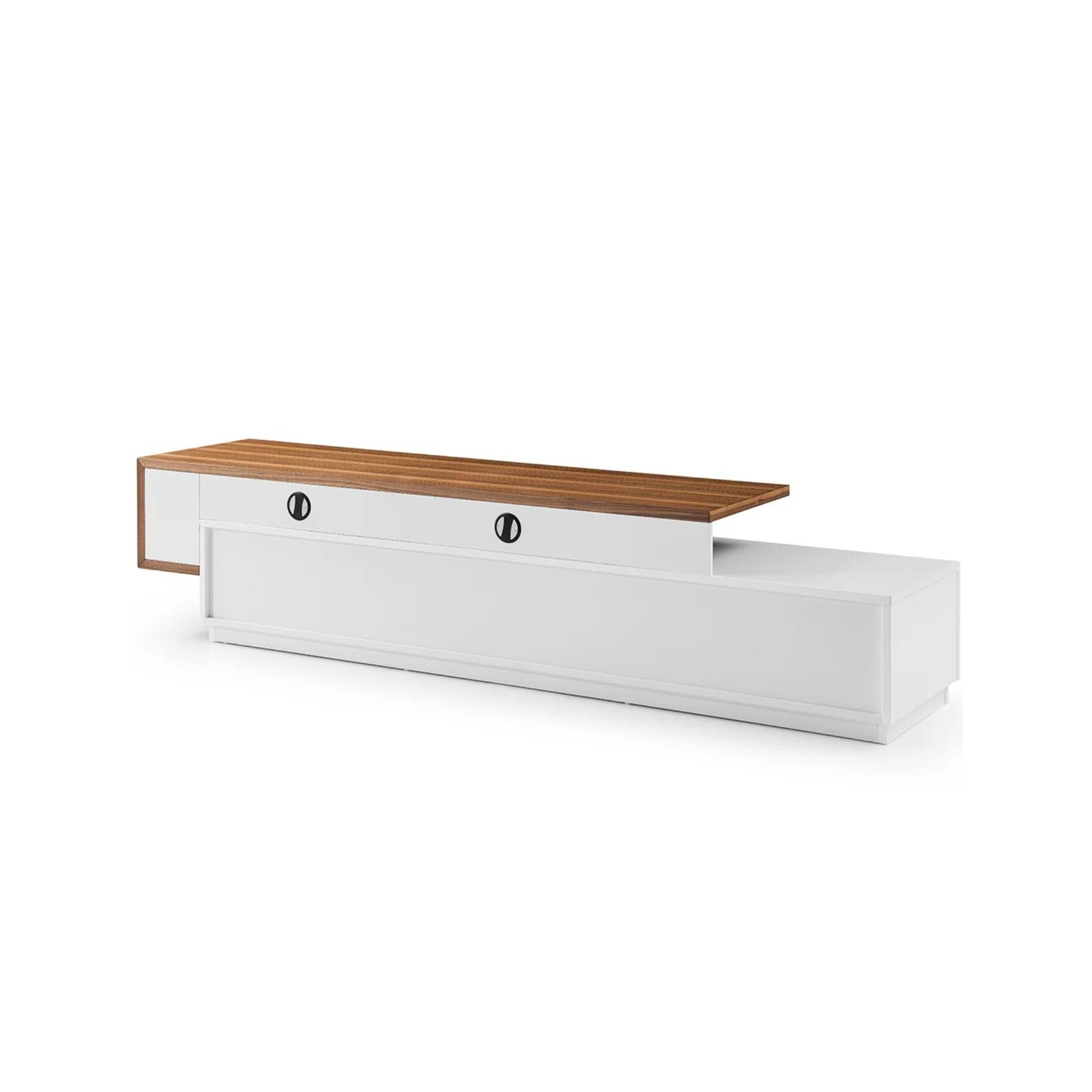 Walter TV Stand WHT/WAL
