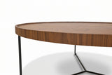 Table basse Abby en noyer