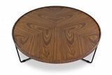 Table basse Abby en noyer