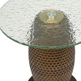 Table d'appoint Alba en bronze