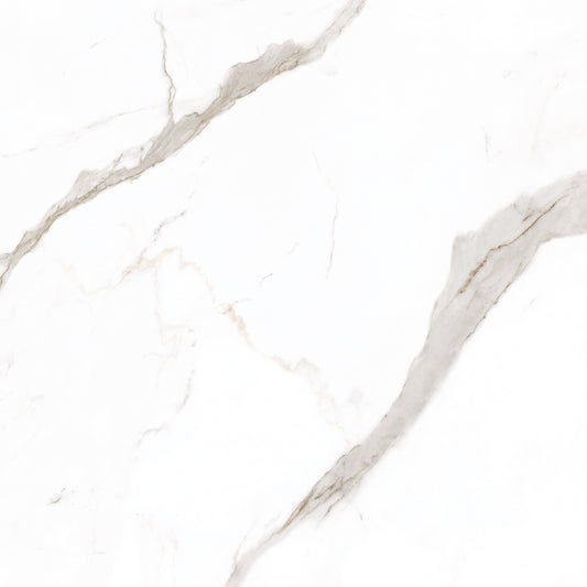 Marisa 18" Coffee Table Top CALACATTA WHITE