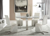 Cirrus Round Dining Table Glass