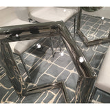 Table à manger rectangulaire Clara fumée