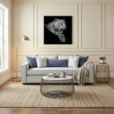 JDN-6134A Opera d'arte acrilica