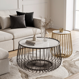Table d'appoint Elena Blanche