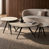 Table basse Francesca Sodalite Bleu