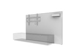 Leggera TV Stand WHT WAL