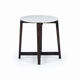 Nina End Table Small Marble