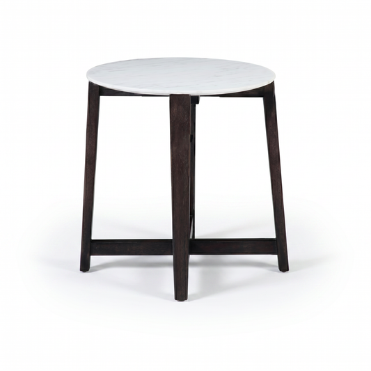 Table d'appoint Nina grande en marbre
