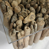 Safari End Table 20" Natural Wood