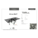 Cirrus RECT DT SMOKED