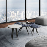 Table basse Francesca Sodalite Bleu