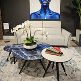 Tavolino Francesca Sodalite Blue