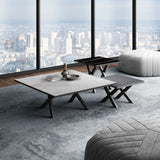 Table d'appoint Stella grande Munari, en frêne massif