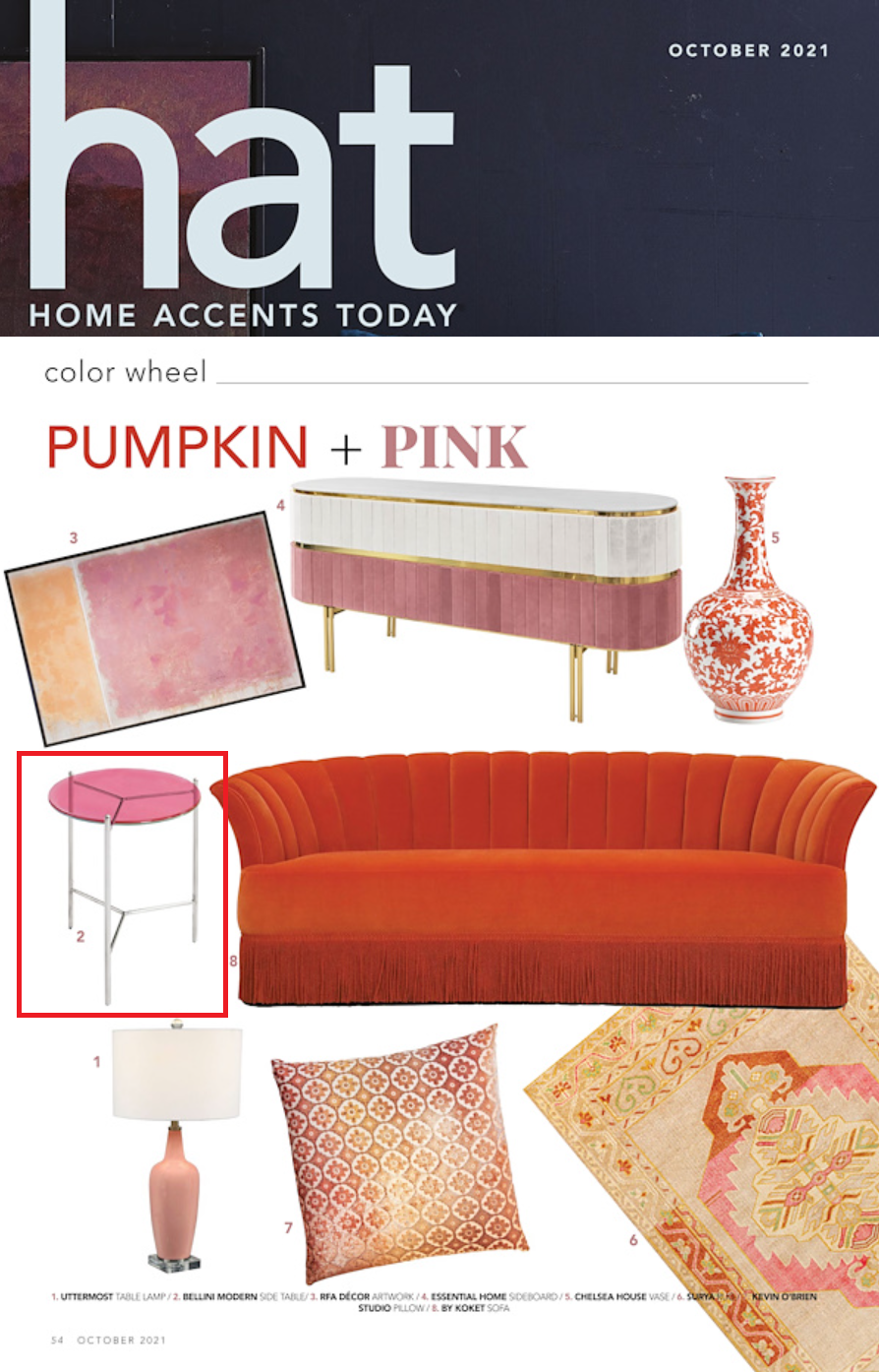 Home Accent - Color Wheel – Bellini Modern Living