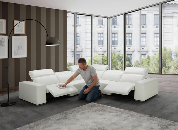 How to Clean a White Leather Sofa
