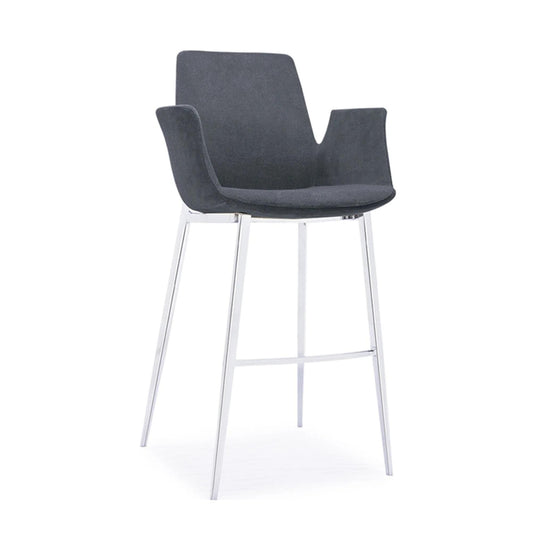 Gabriella Barstool CHARCOAL GRAY