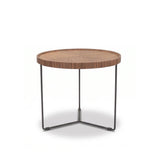 Table d'appoint Abby - Grande table en noyer