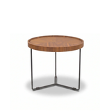 Table d'appoint Abby - Petite taille en noyer