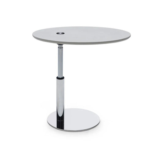 Edge End Table Beige