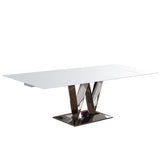 Vicky Dining Table Base Glass