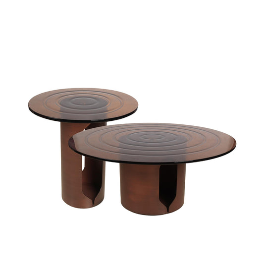 Erin End Table Bronze