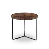 Abby End Table - Small Walnut
