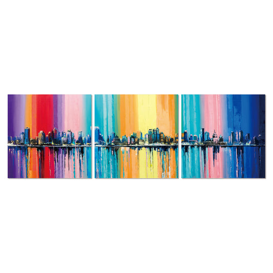 72715 3-Panel Acrylic Artwork