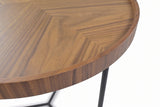 Table d'appoint Abby - Grande table en noyer