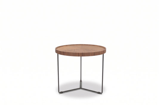 Abby End Table - Large Walnut