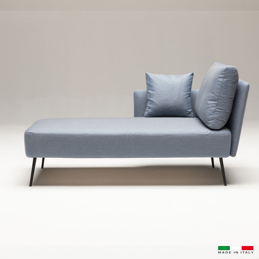 Amore Chaise Left-Hand Facing SILVER