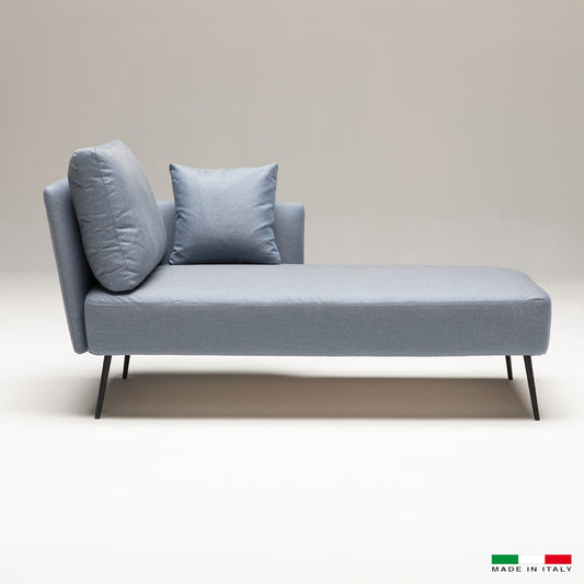 Amore Chaise Right-Hand Facing SILVER